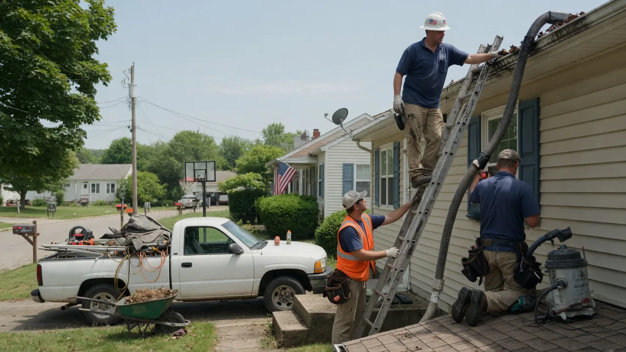 Gutter Installation in Harrodsburg, IN near me